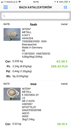 CATALYST recycling