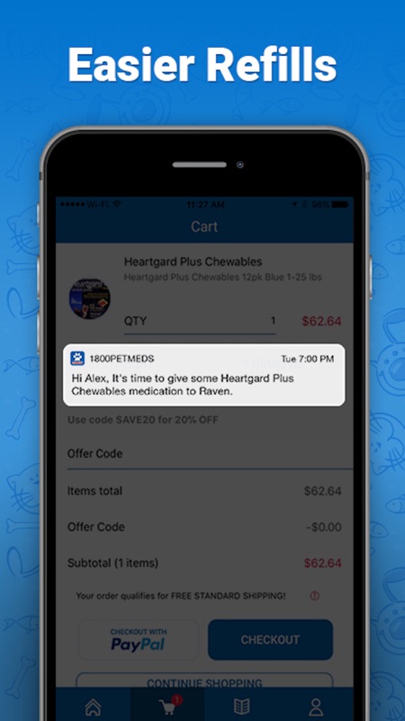 1 800 pet meds phone number