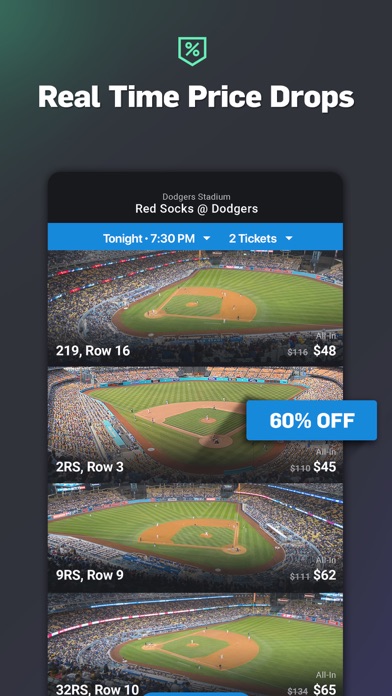 Gametime · Buy Tickets to Sports & Concert Events screenshot