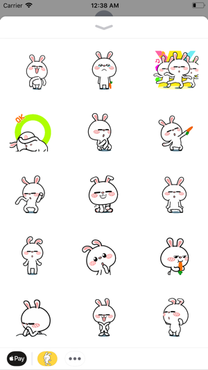 Funny Rabbit Dancing.s Sticker