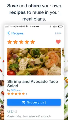 Game screenshot FitCrunch Meal Planing & Prep hack