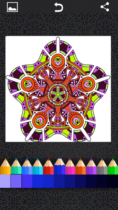 ColoRelax  Coloring Mandala screenshot 4