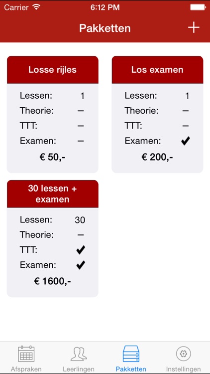 Rijschoolbeheer met RIS screenshot-3