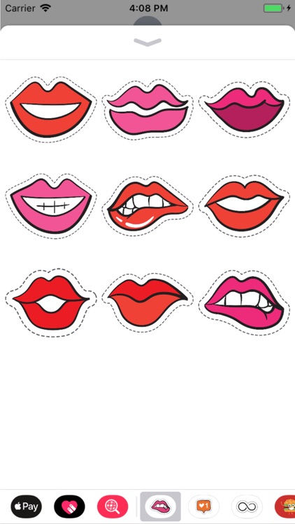 Kiss & Lips Stickers