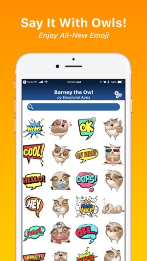 Barney The Owl Emoji(圖1)-速報App