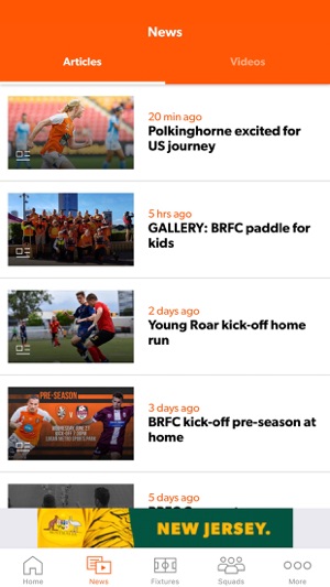 Brisbane Roar Official App(圖2)-速報App