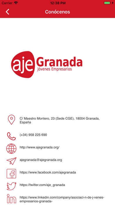 AJE-Granada screenshot 4