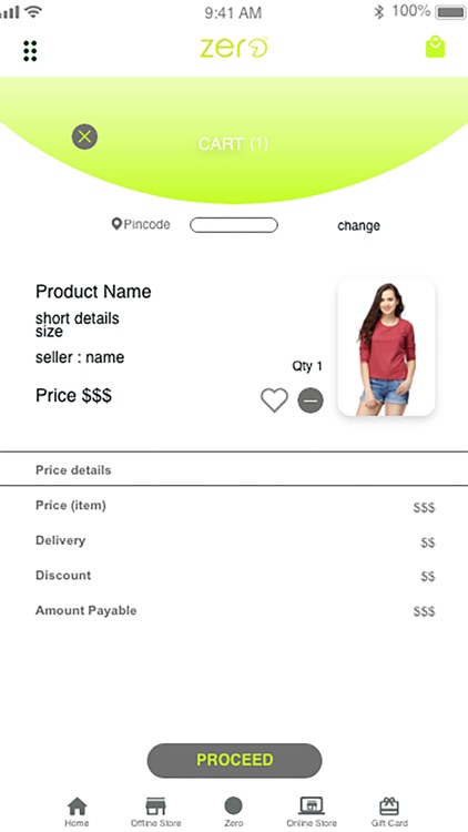 Zero Shopping App screenshot-4