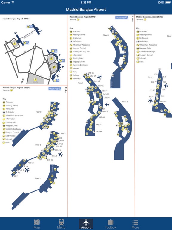 マドリードオフライン地図 - シティメトロエアポートのおすすめ画像4
