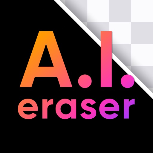 Remove Background: AI eraser Icon