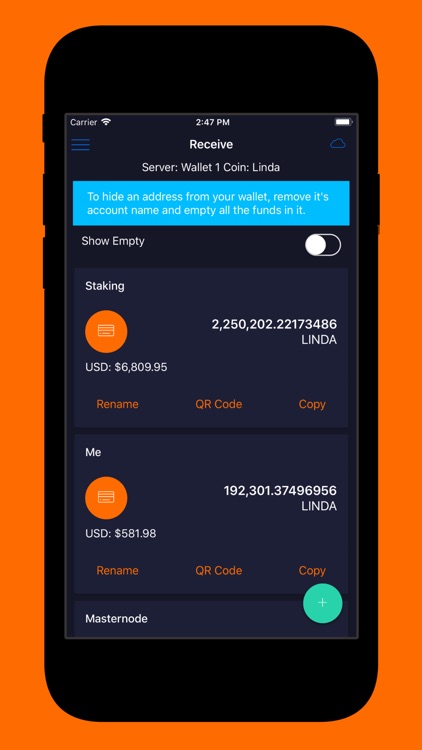 Linda - My Staking Wallet