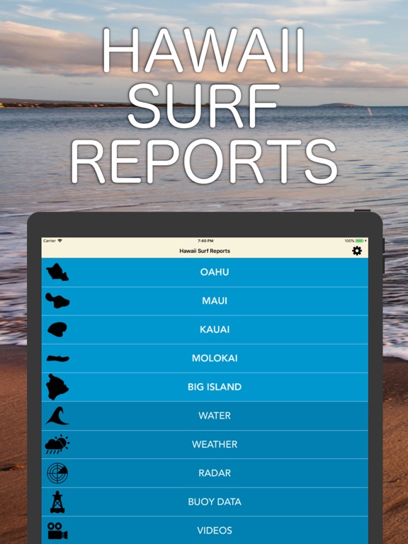 Hawaii Surf Reports screenshot