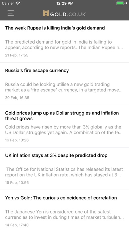 Live Gold Price - Gold.co.uk screenshot-7