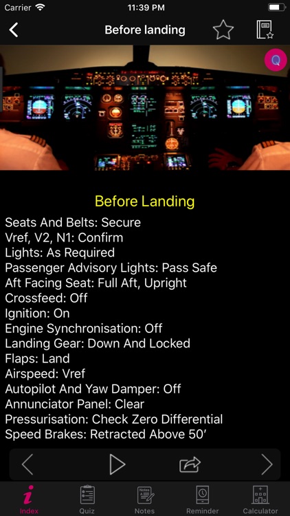 Pro Pilot Cessna 500 Checklist screenshot-3