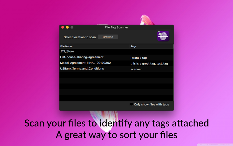 File Tag Scanner screenshot 3