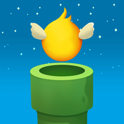 ‎Flappy Ball 3D