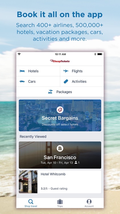 CheapTickets Hotels & Flights