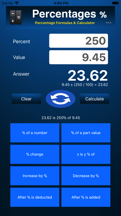 How to cancel & delete Percentage Calculator - % from iphone & ipad 1