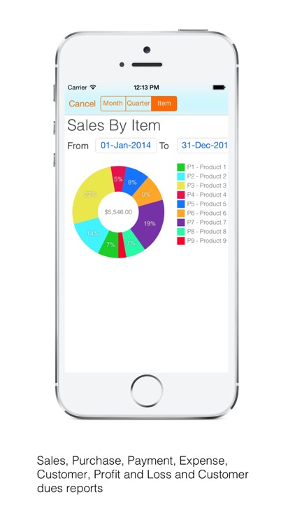 Cloud Invoice Pro : Email PDF screenshot-3