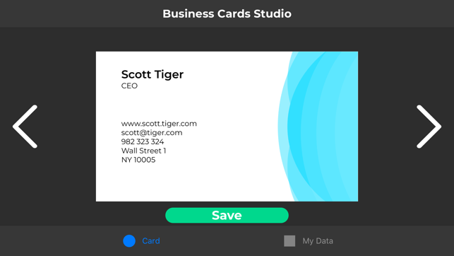 Business Cards Studio(圖2)-速報App