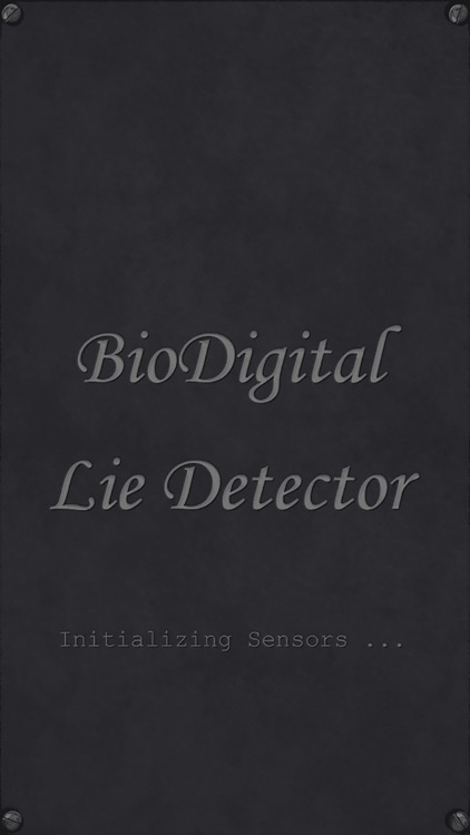 BioDigital Lie Detector screenshot-4