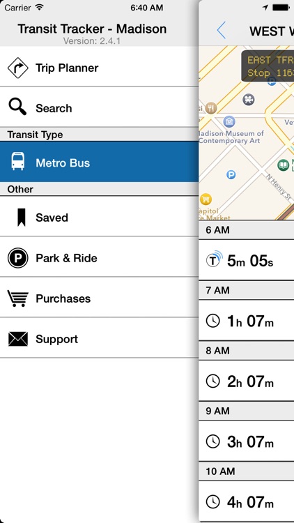 Transit Tracker - Madison