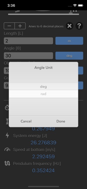 Simple Pendulum Calculator(圖6)-速報App