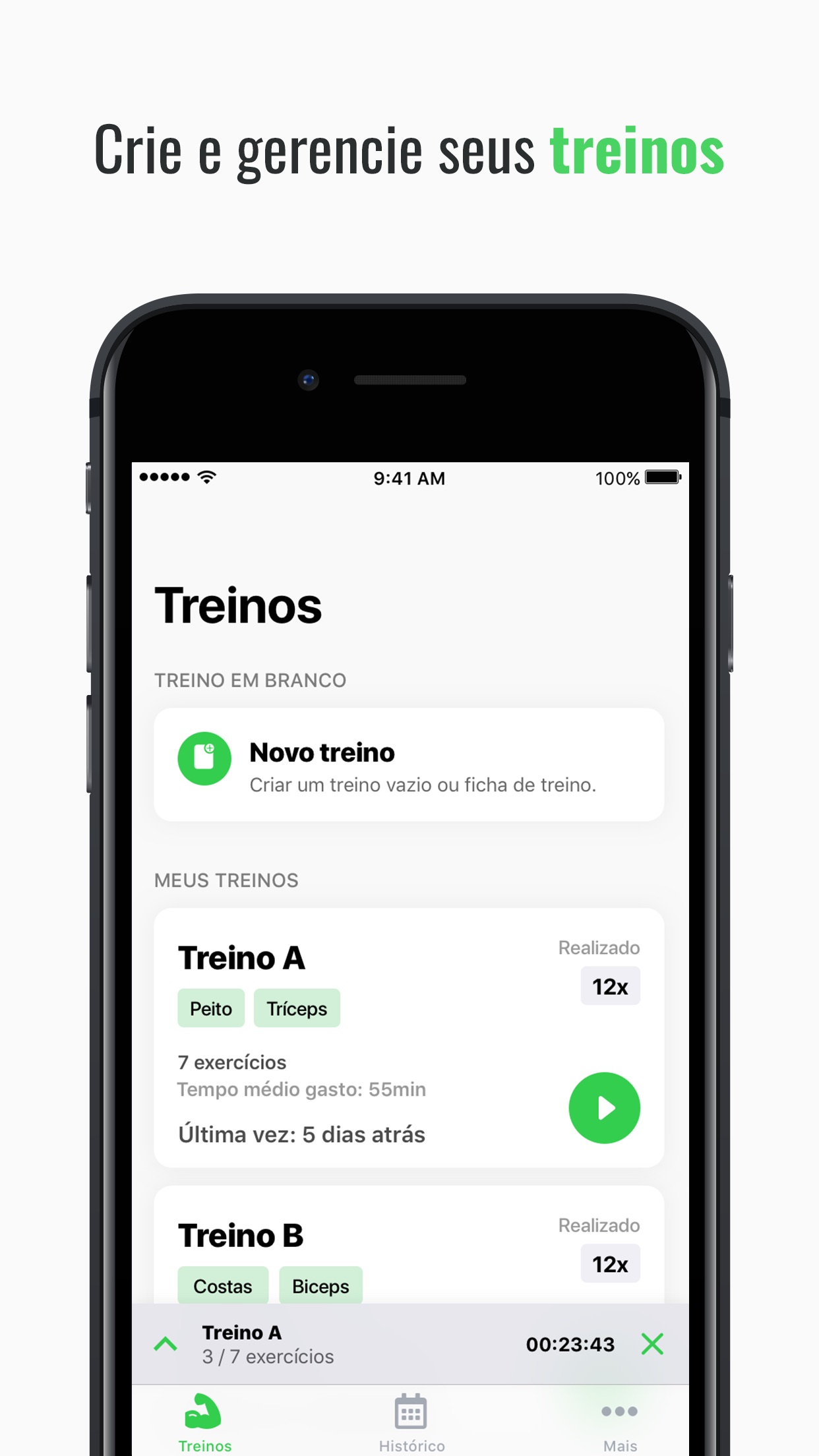 Screenshot do app Hercules
