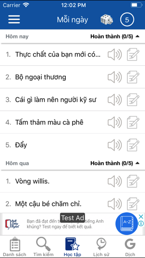 Tiếng Anh Giao Tiếp Mỗi Ngày(圖8)-速報App