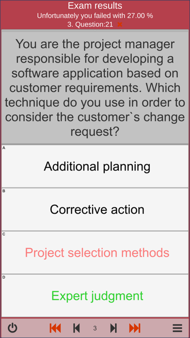 How to cancel & delete PM Professional exam trainer from iphone & ipad 4