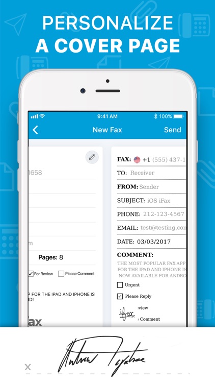 iFax: Fax app, fax from iPhone screenshot-5