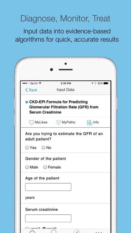 Medical Calculators Algorithms