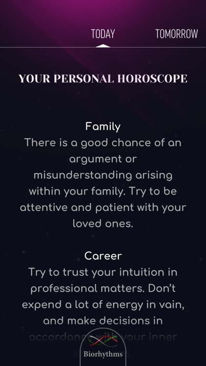 Personal horoscope & biorhythm screenshot-4