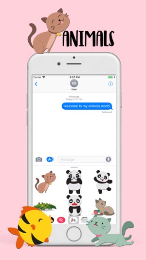 Funny Animals Stickers(圖1)-速報App