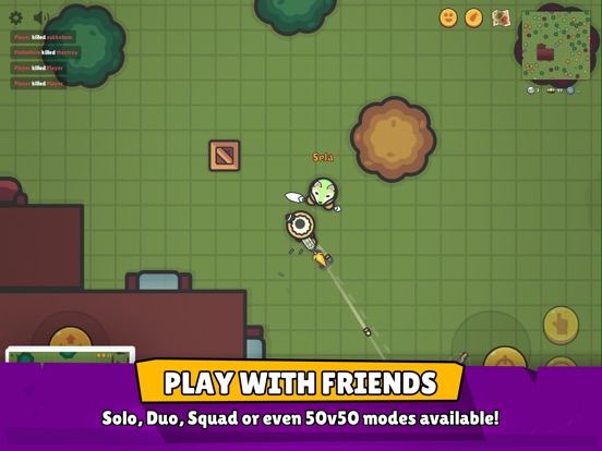 ZombsRoyale.io на iPad