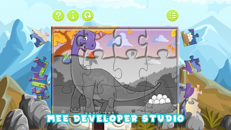 Jigsaw Puzzle Dinosaur Park