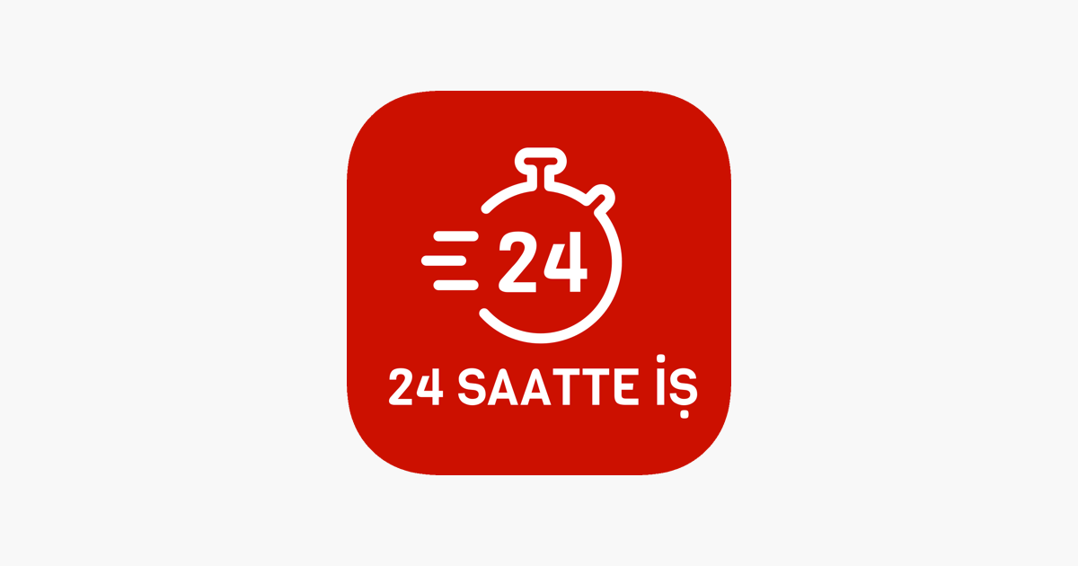 24 saatte is app store da