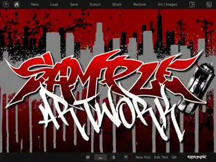 Screenshot 1 Graffwriter by Graffiti Fonts® iphone