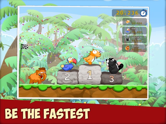 Скачать Dino Rush Race