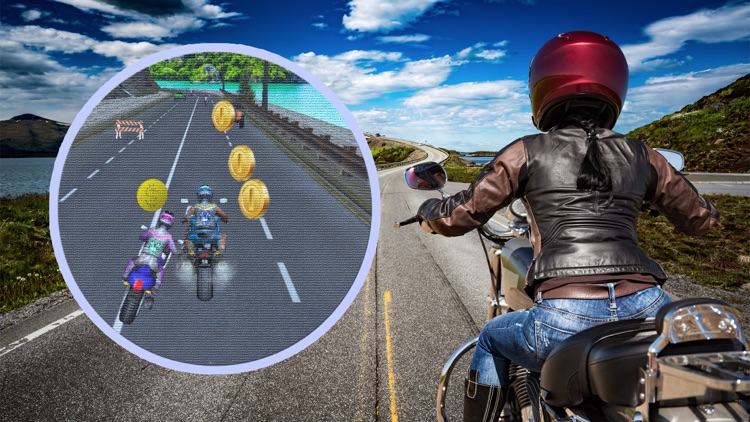 Scooter Highway Racing 3D Game