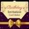 Birthday Photo Invitation Card