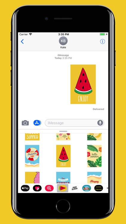 Summer - Stickers Cards screenshot-3