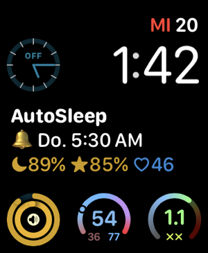 ‎AutoSleep Schlaftracker Screenshot