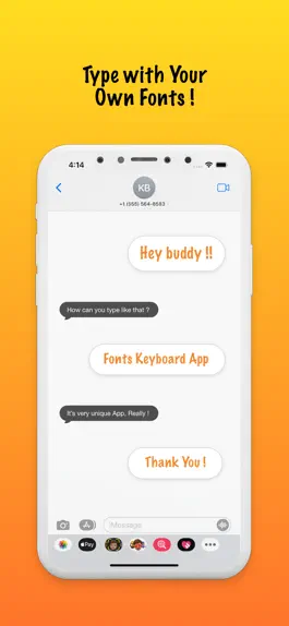 Game screenshot Fonts Keyboard - Font Maker apk