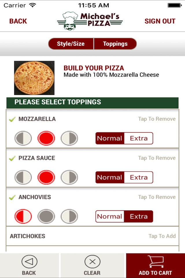 Michael's Pizza screenshot 3