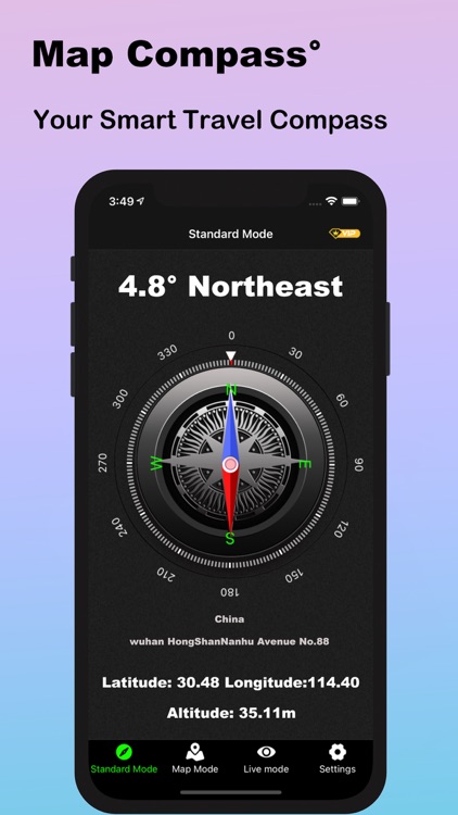 Map Compass° - GPS & Altitude