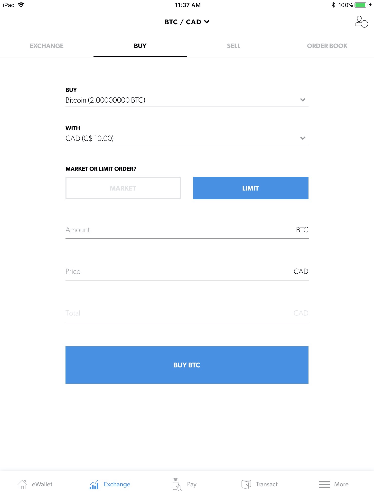 NetCents Cryptocurrency Wallet screenshot 2