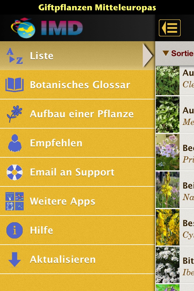 Giftpflanzen Mitteleuropas screenshot 3
