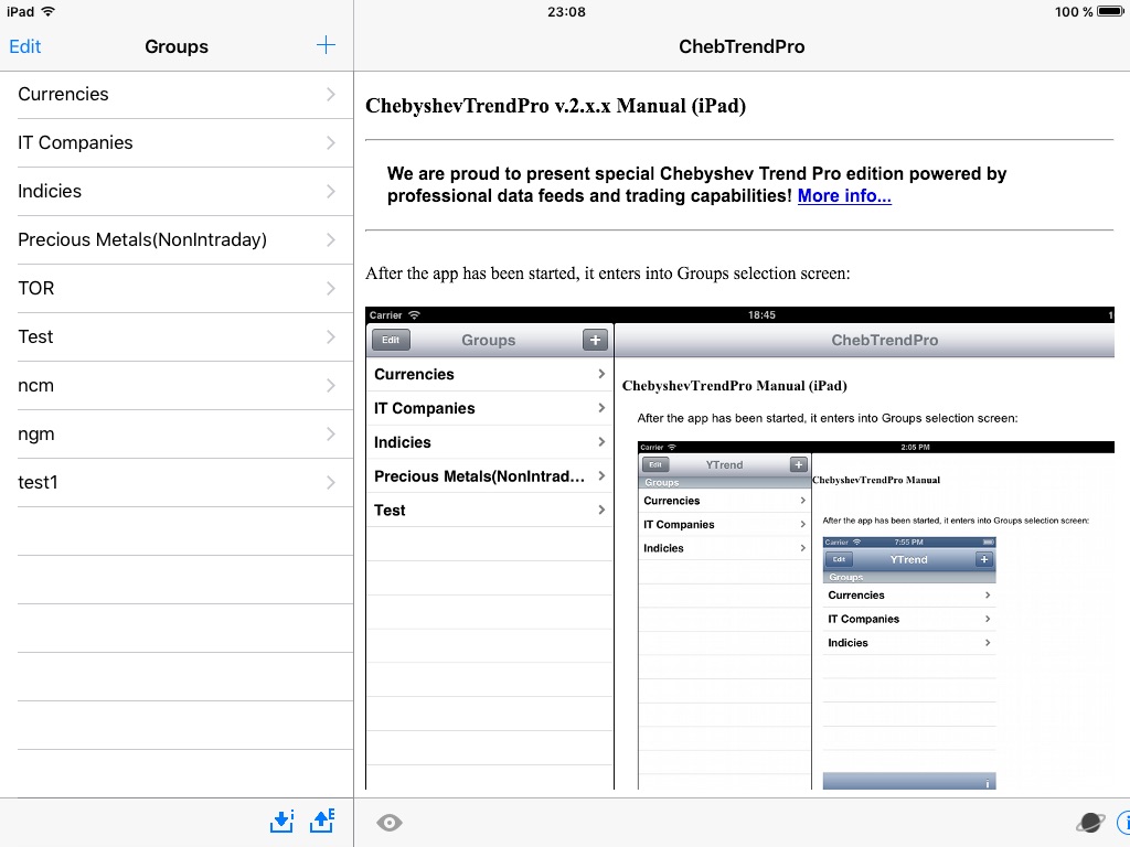 Chebyshev Trend Pro screenshot 4