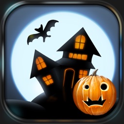 Spooky House ® Halloween burst icône